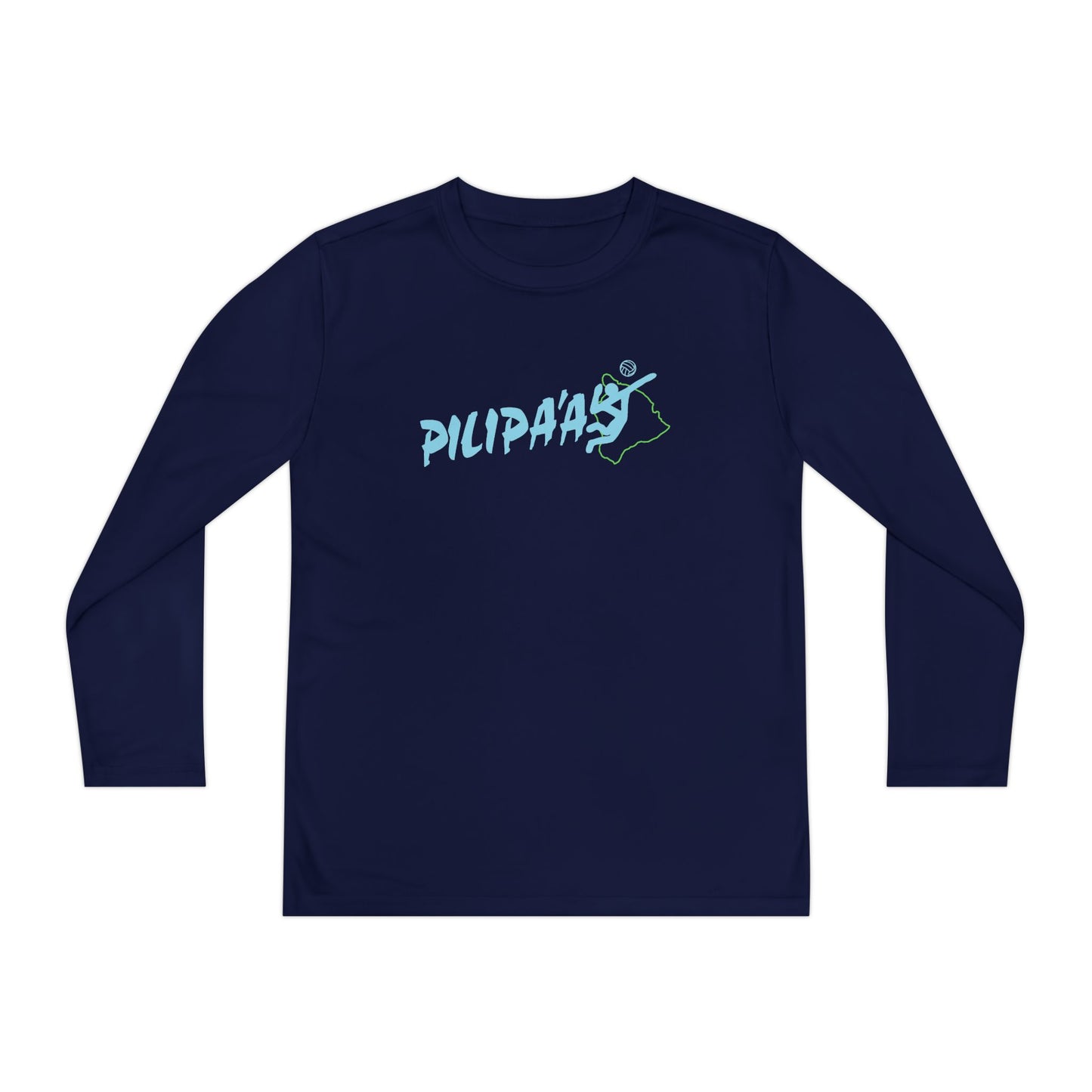 Pilipa'a YOUTH Lightweight Moisture Wicking Long Sleeve Tee