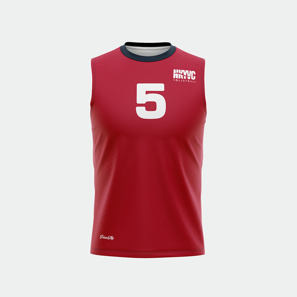 NKYVC Red Sleeveless Jersey