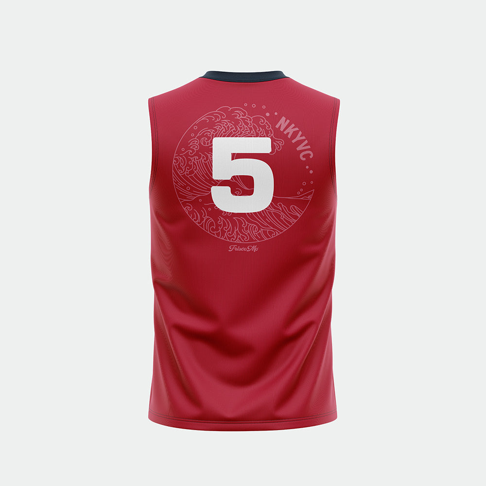 NKYVC Red Sleeveless Jersey