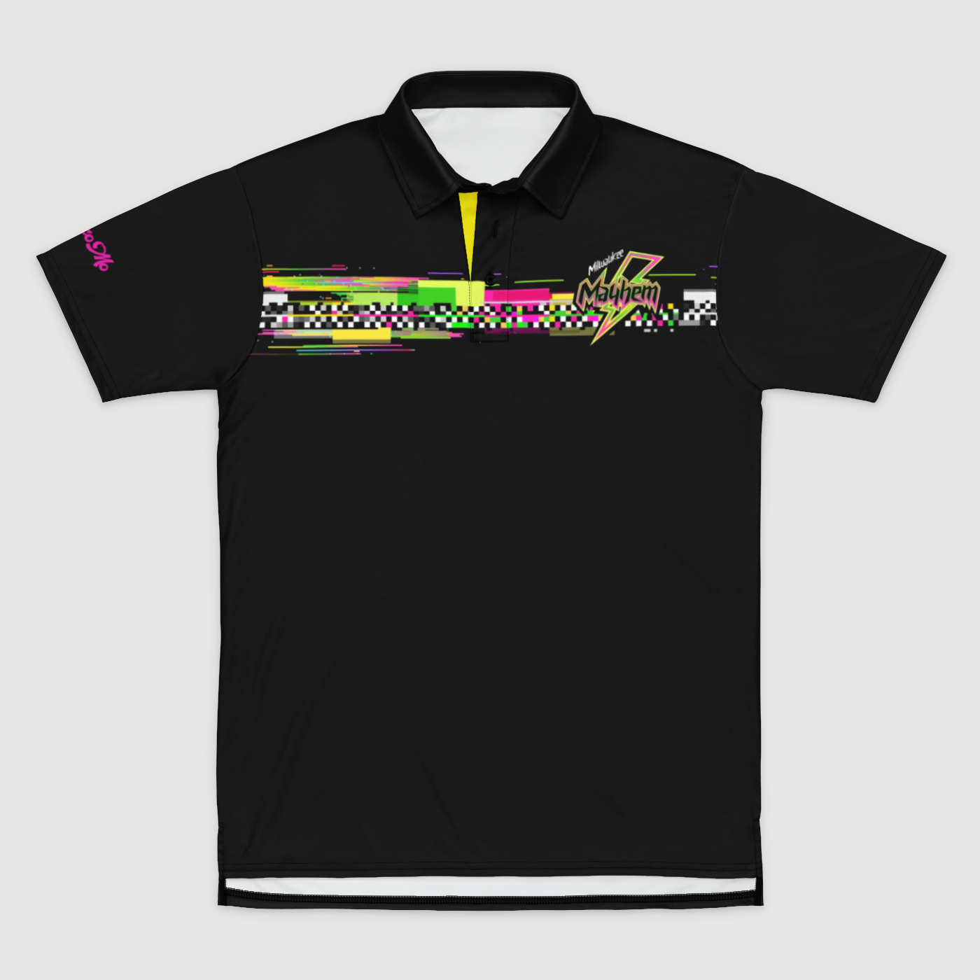 MKE Mayhem Glitch Polo