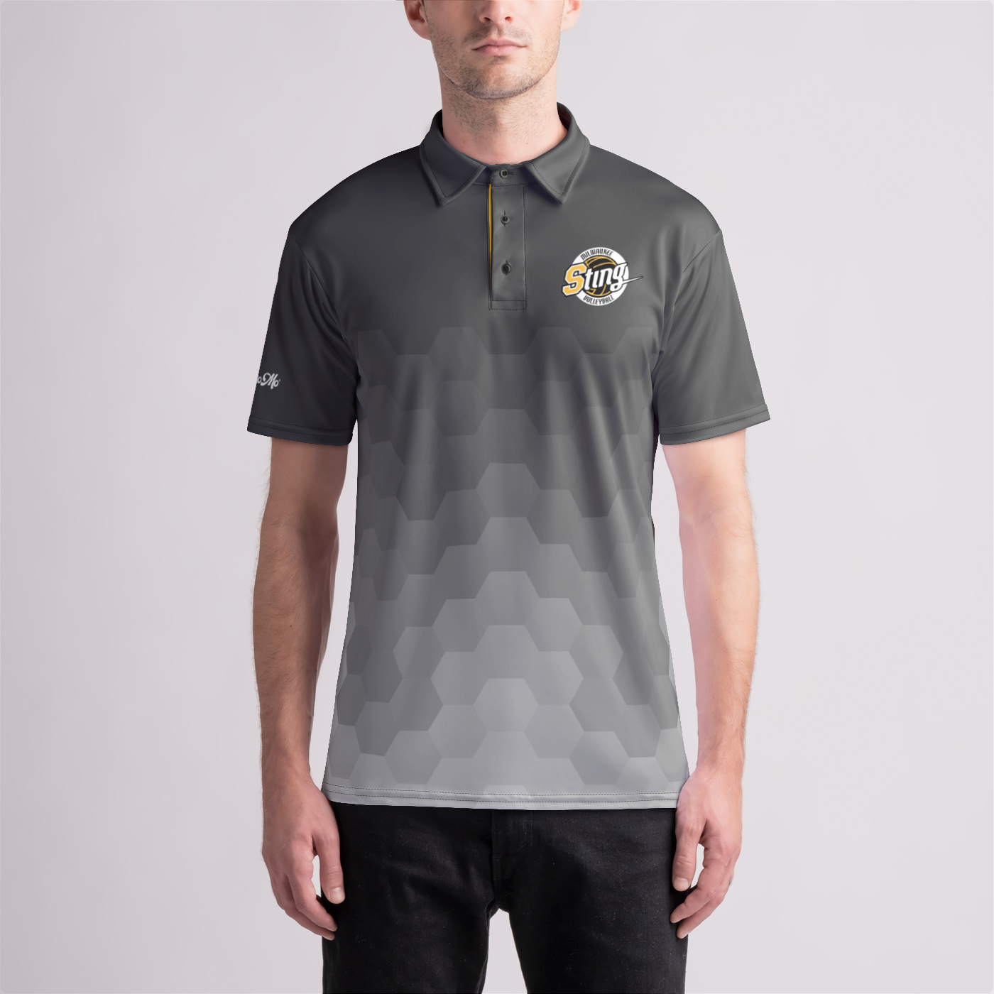 Sting Monotone Hex Polo