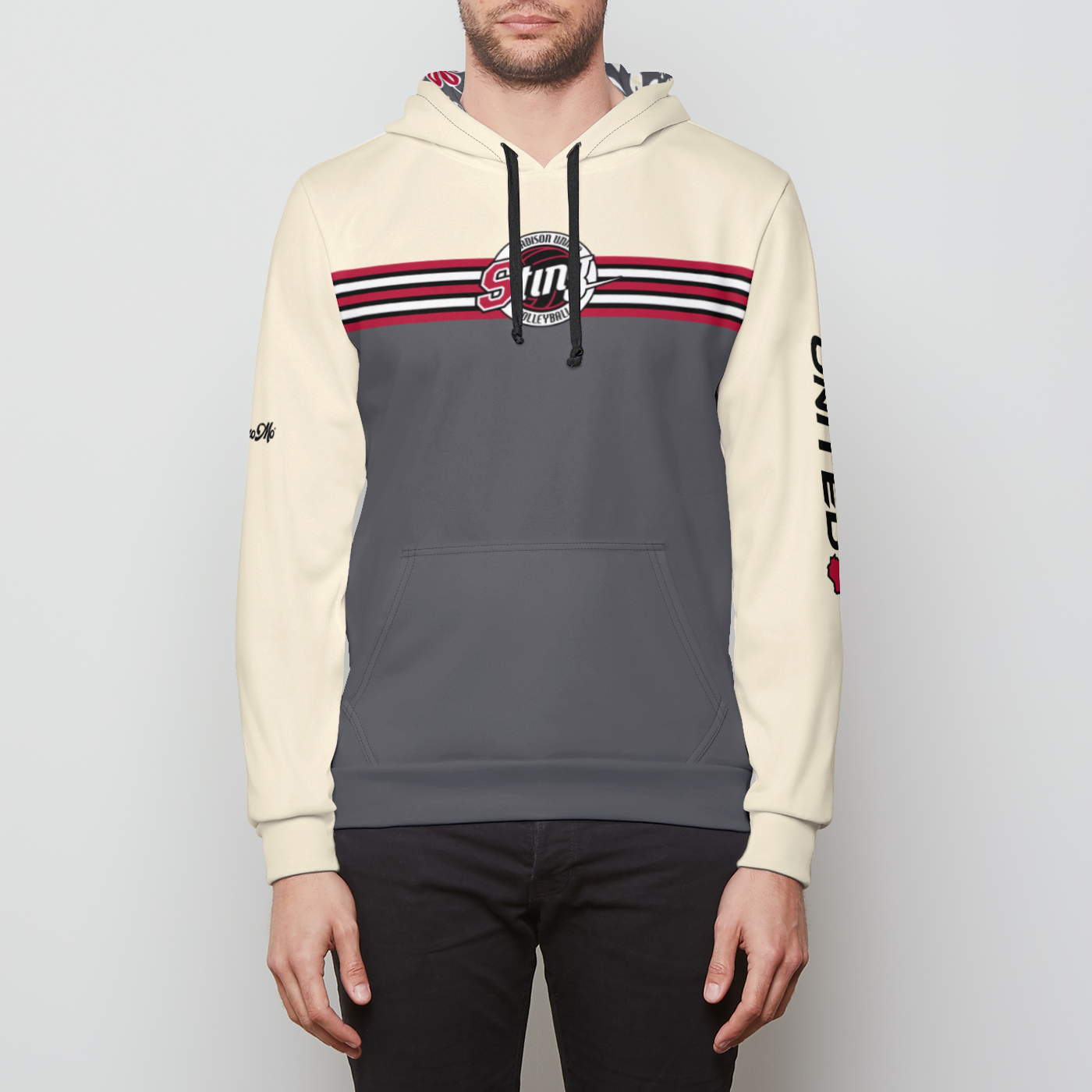 Sting United Retro Stripe Hoodie