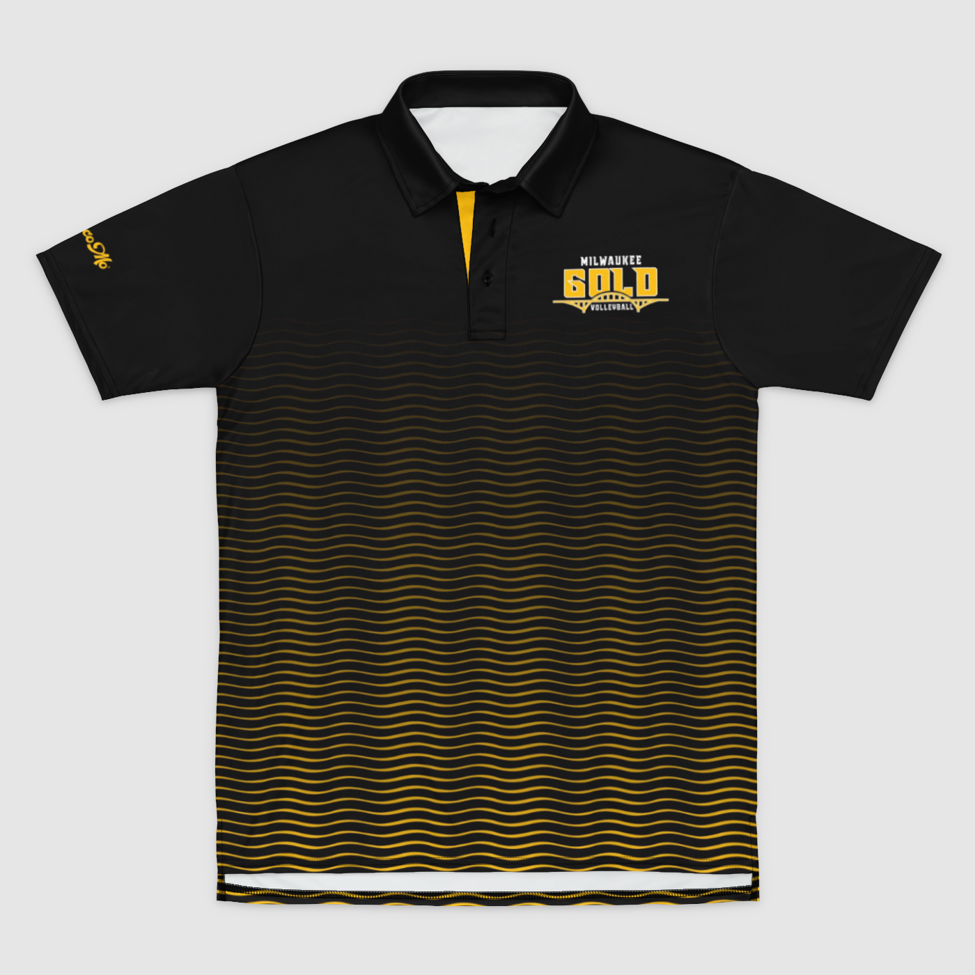 MKE Gold Make Waves Polo