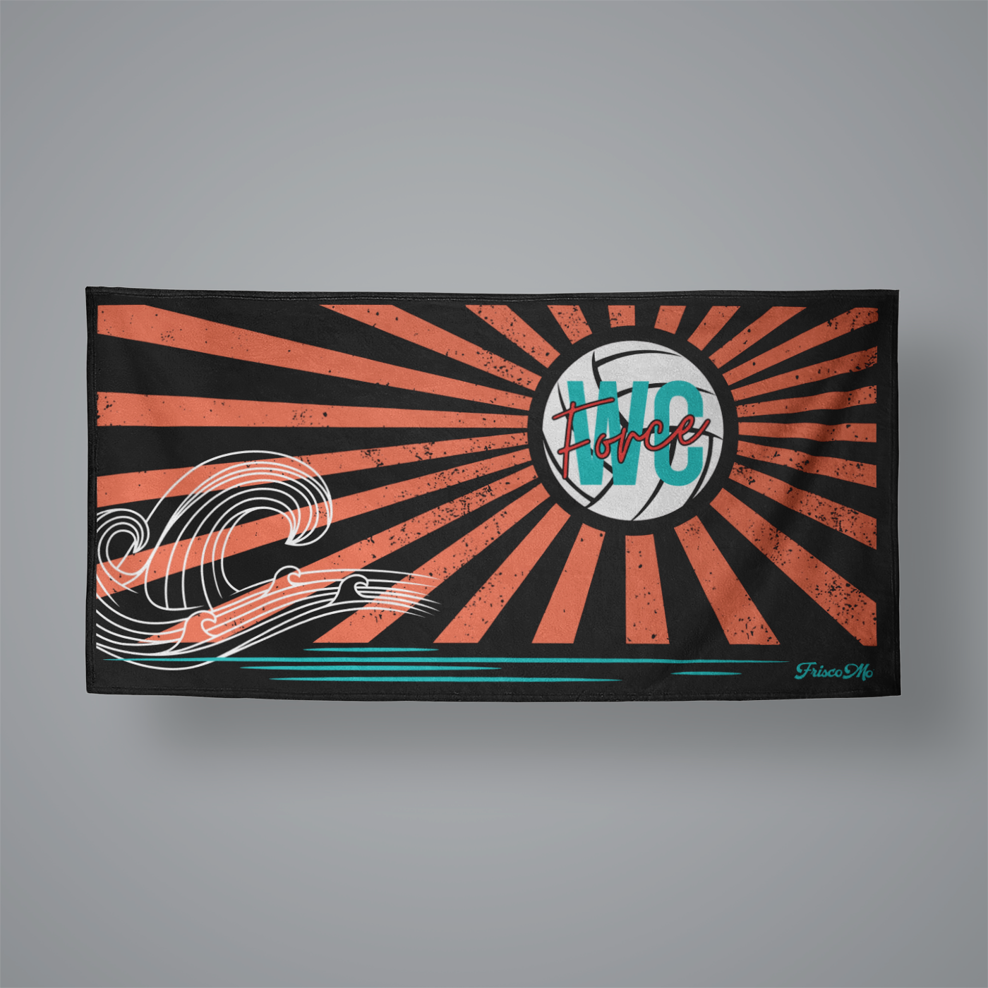 WC Force Sunrays Beach Towel