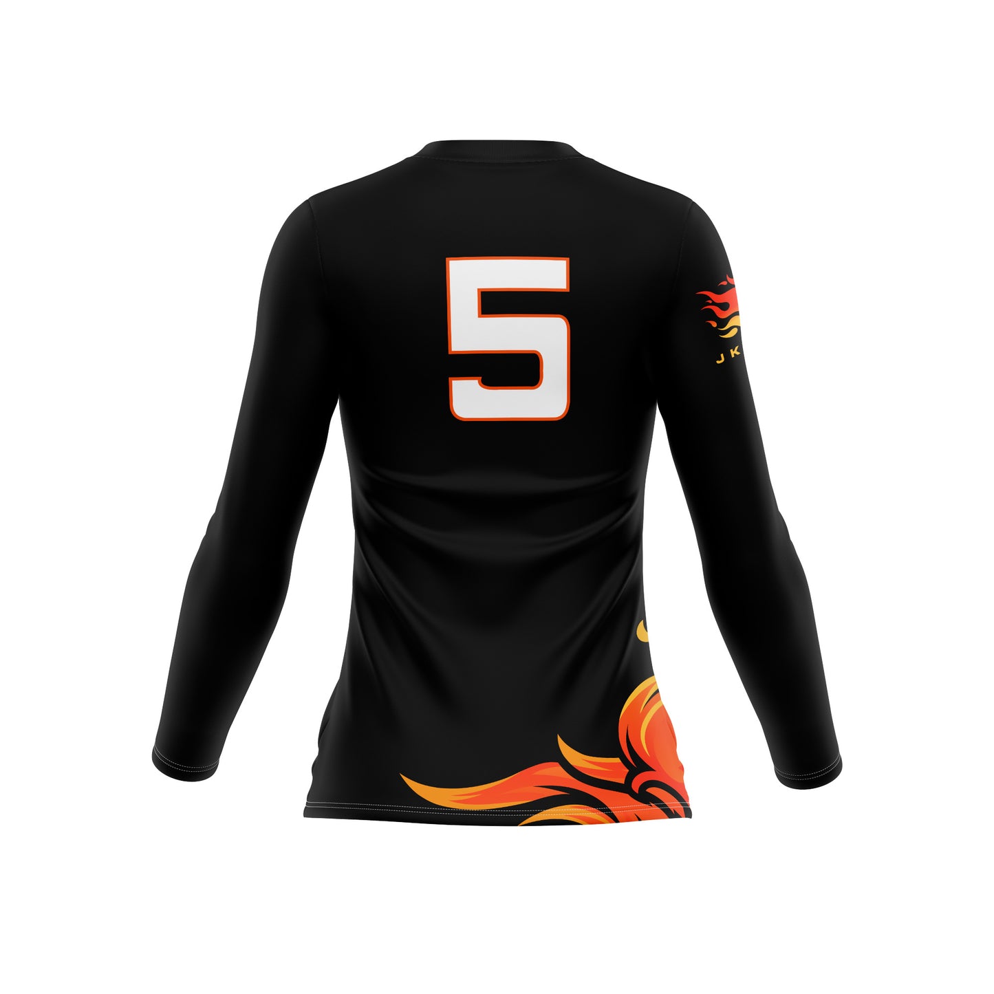 Heat Black Flames Jersey