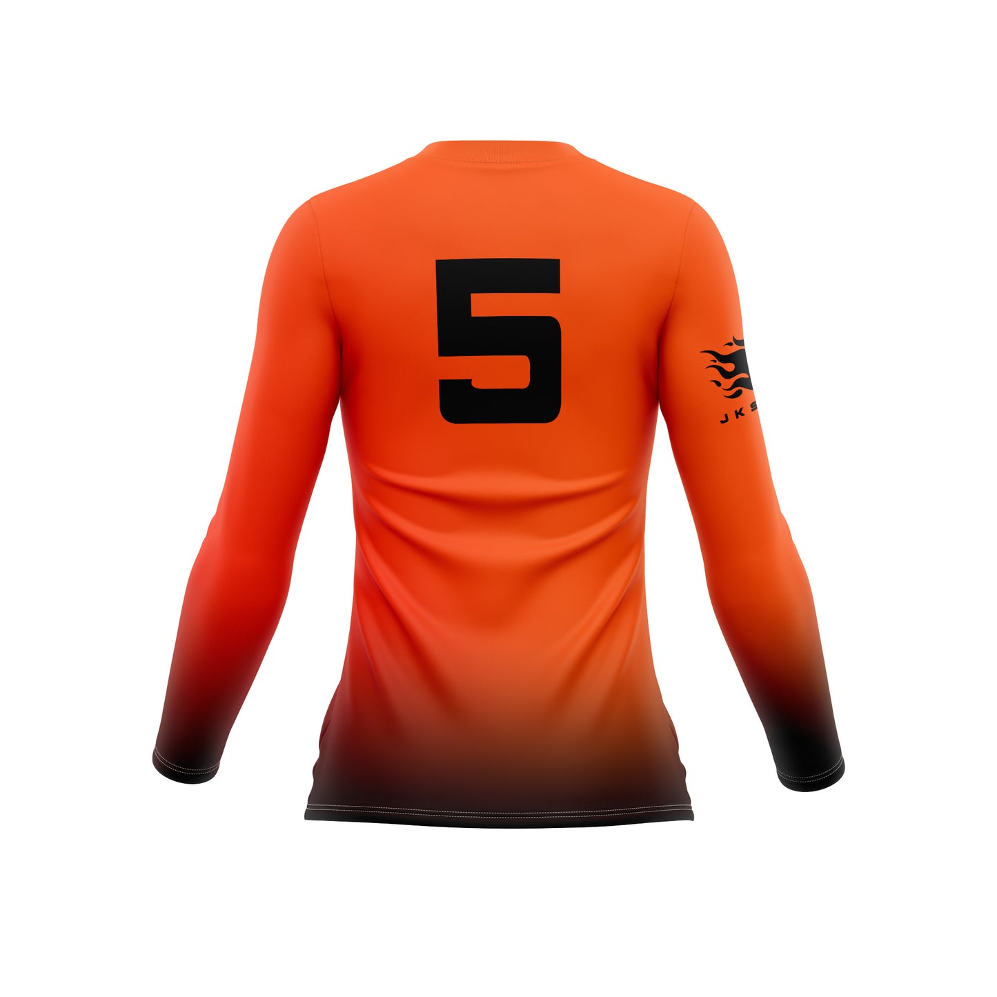 Heat Orange Ombre Jersey
