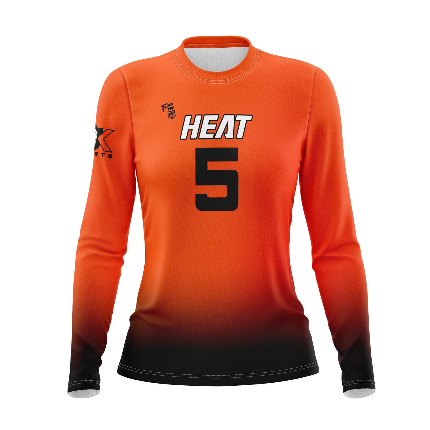 Heat Orange Ombre Jersey
