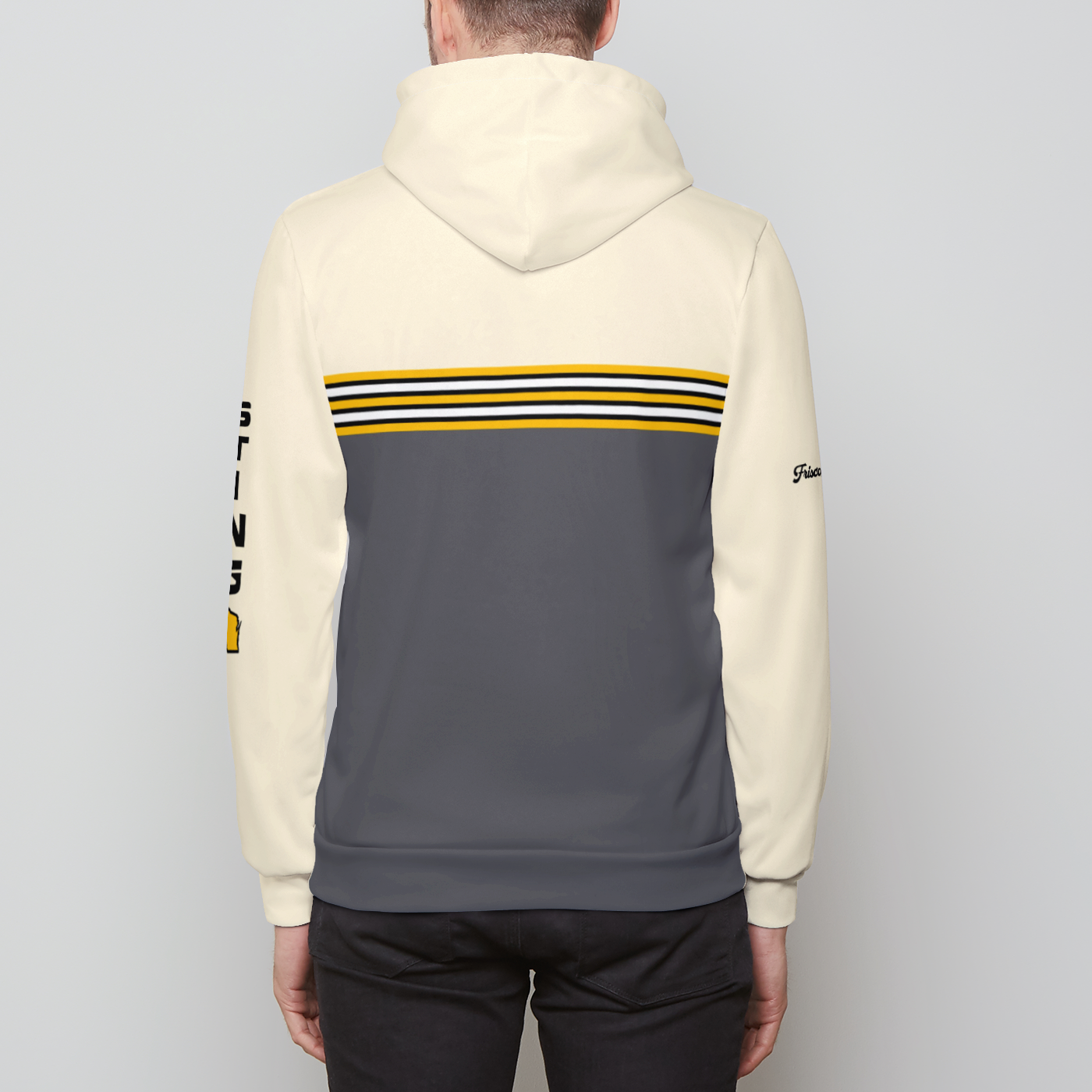 Sting Retro Stripe Unisex Hoodie