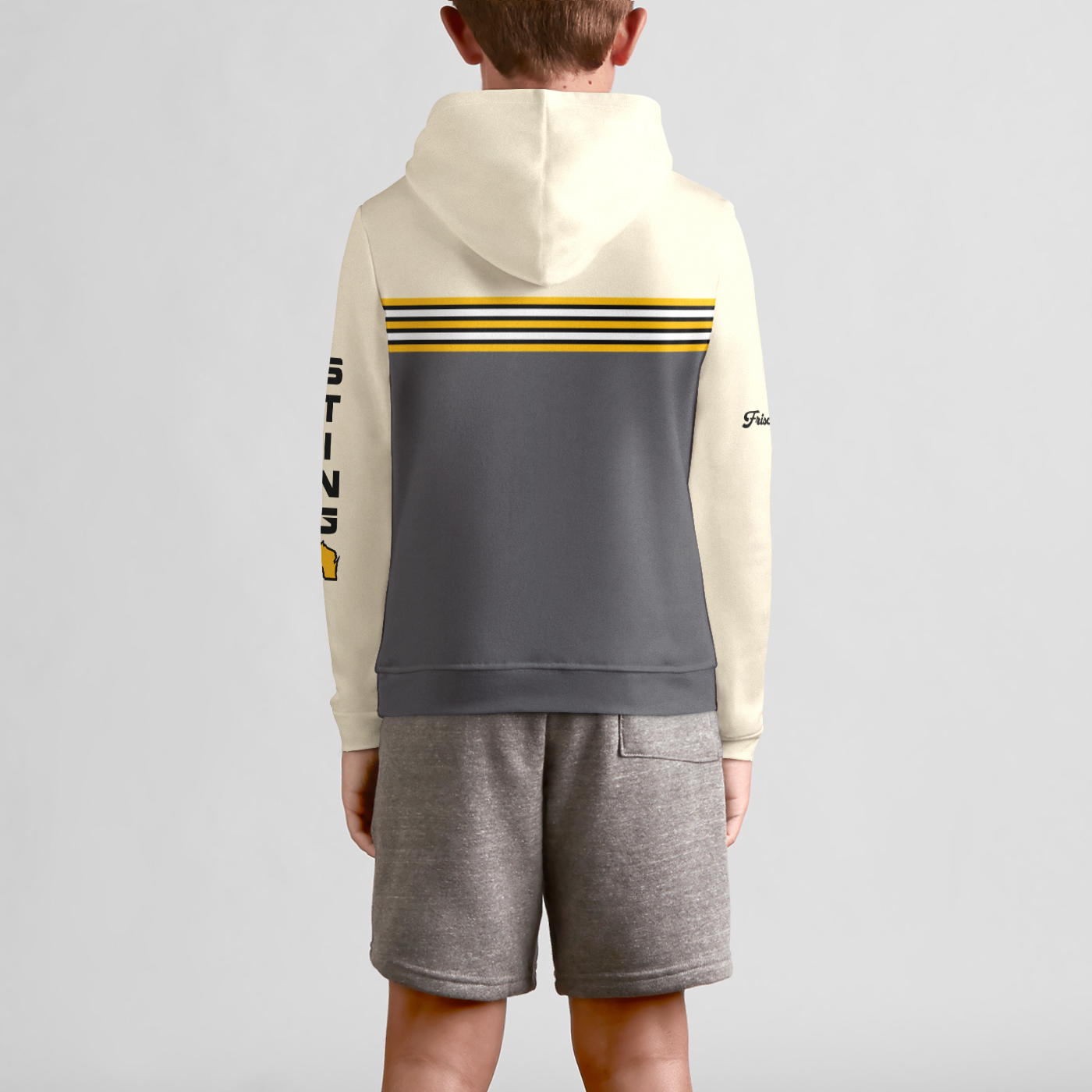 Sting Kids Retro Stripe Hoodie