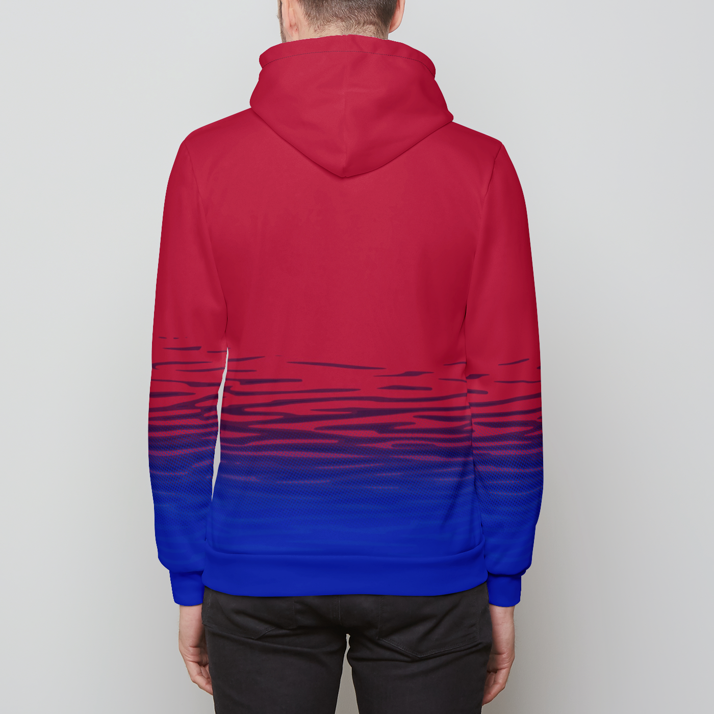 NKYVC Reflections Red Hoodie