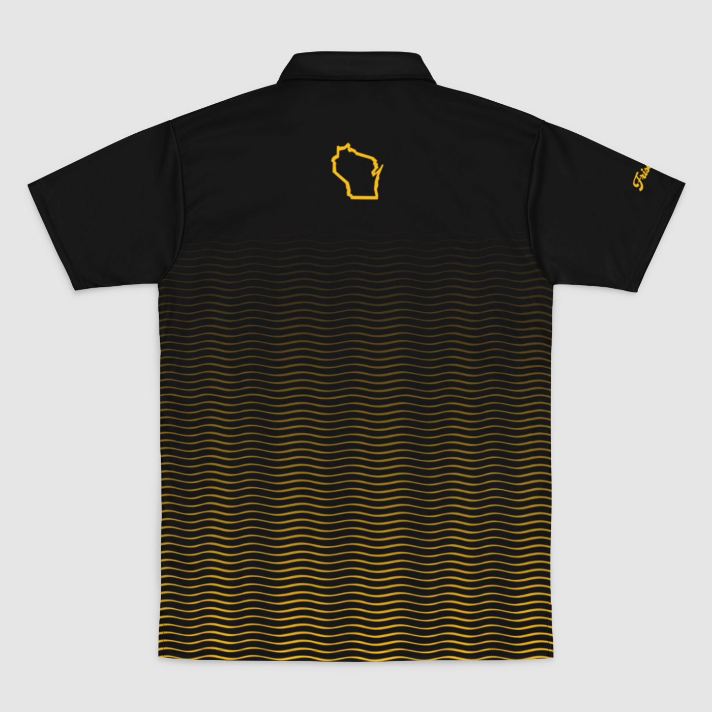 MKE Gold Make Waves Polo