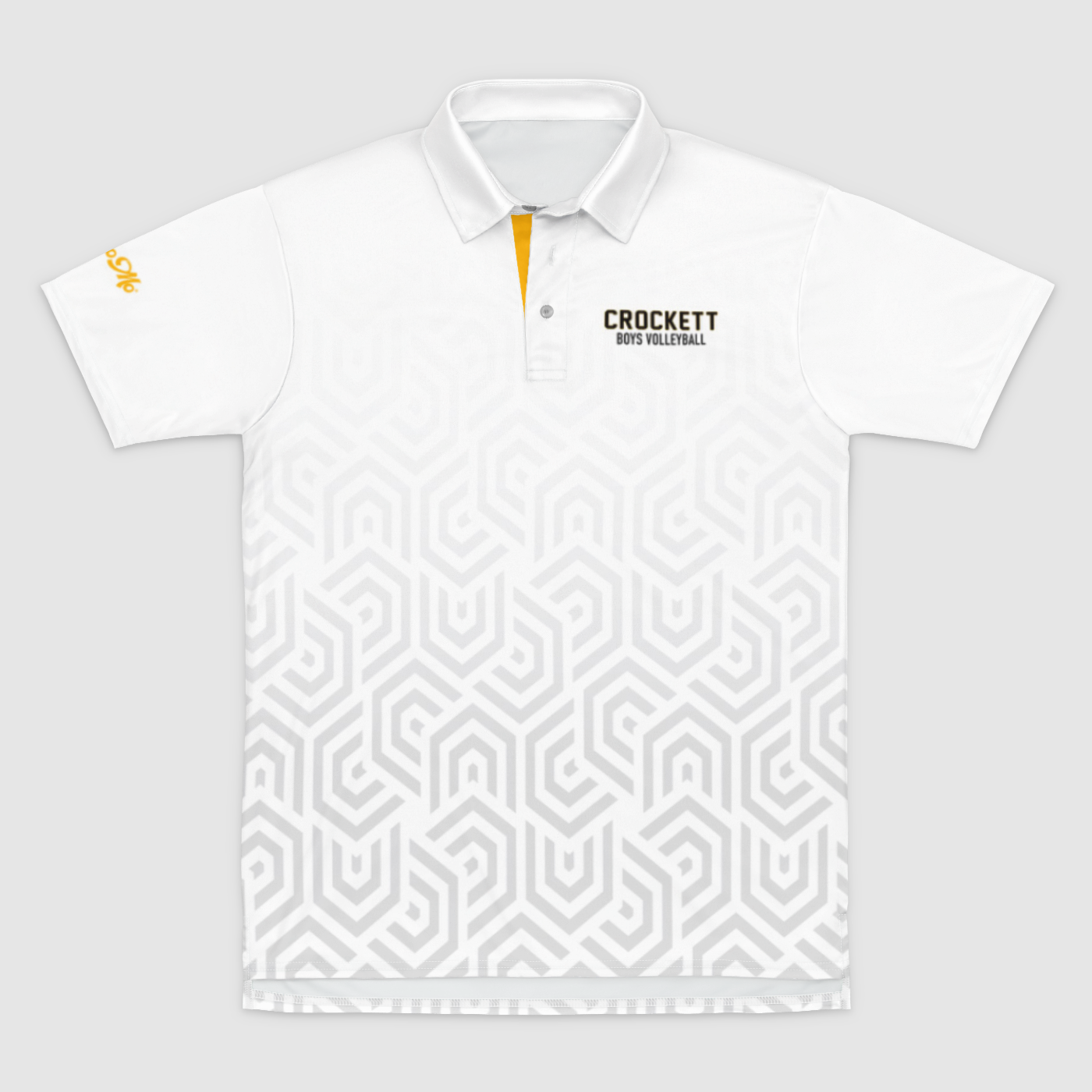 Crockett BVB White Polo