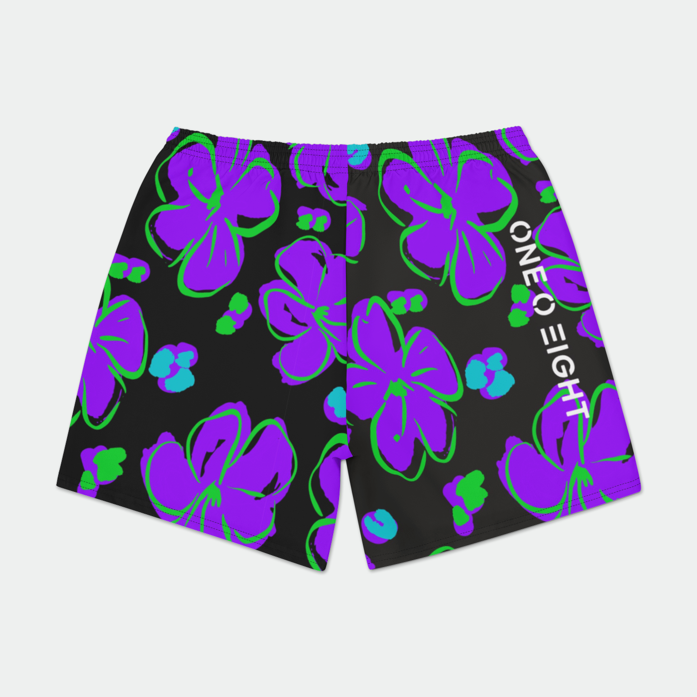 One O Eight Purple Plumeria Volleys