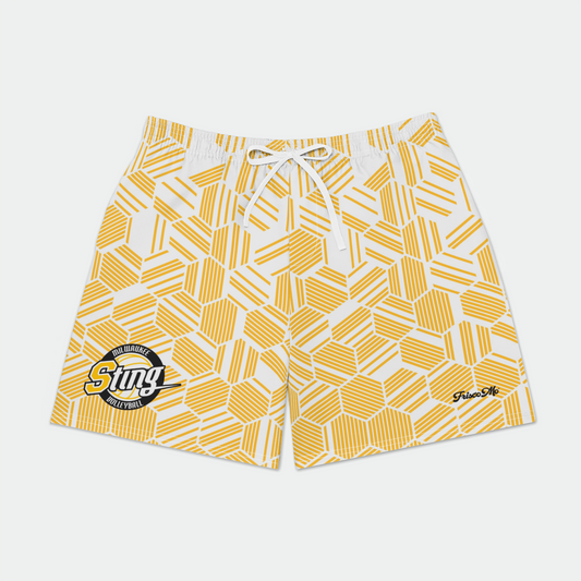Sting White Hex Volleys