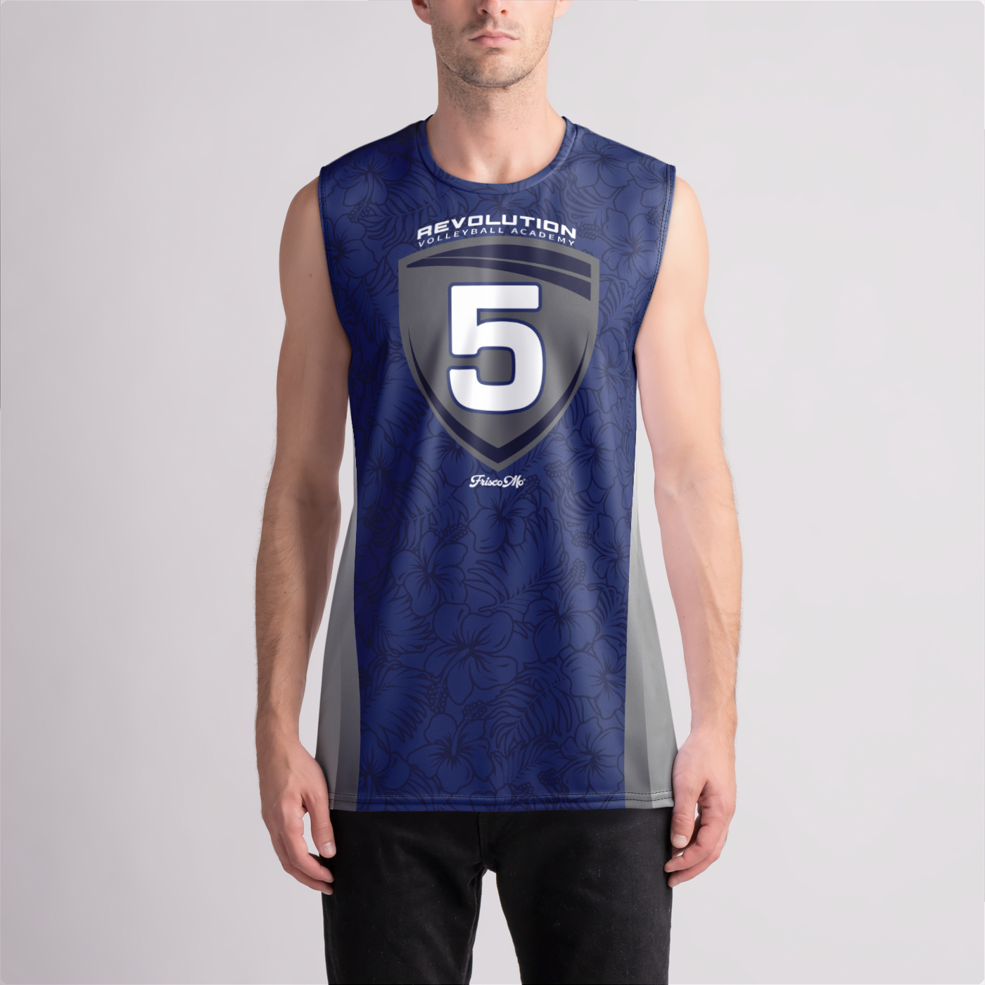 RVA Navy Aloha Jersey