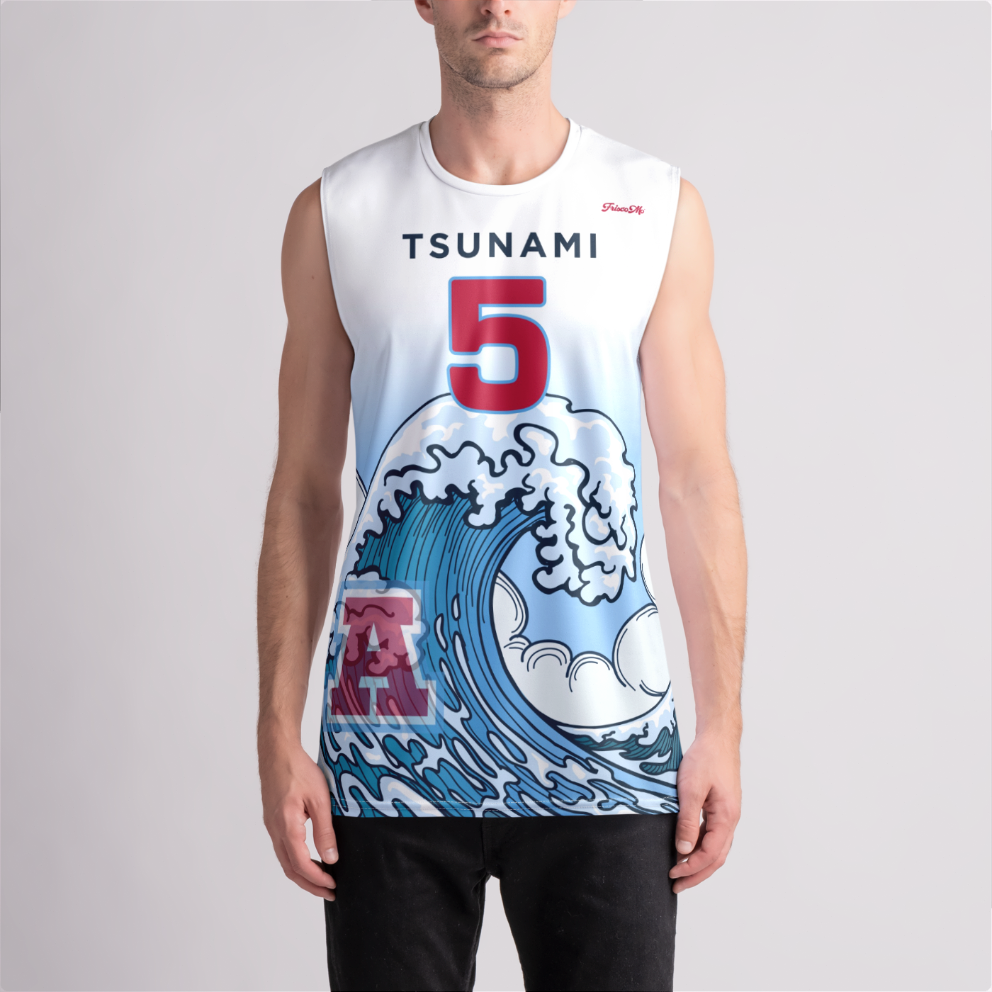 Warhawks Tsunami Sleeveless Boys Jersey