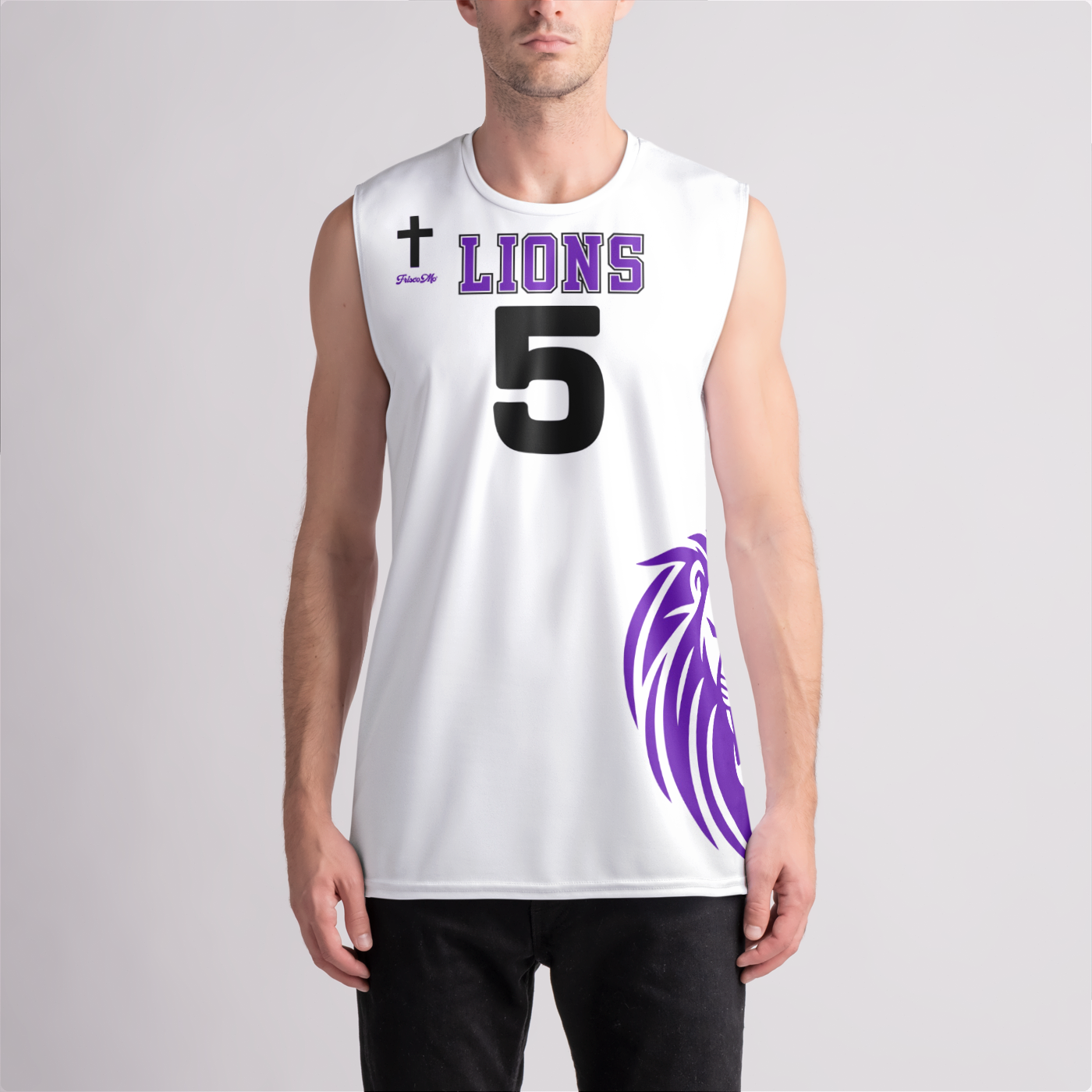 Trinity Lions White Jersey