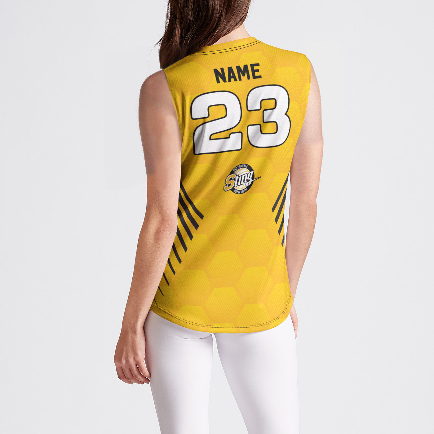 Sting Gold Hex Sleeveless Jersey