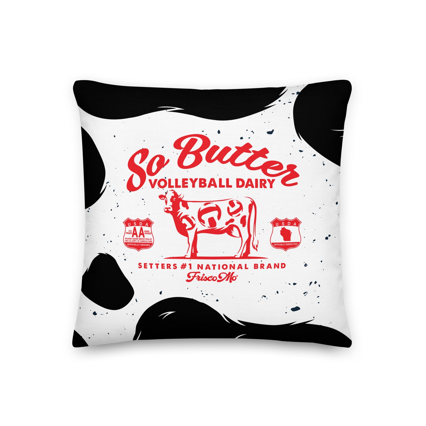 So Butter Dairy Pillow