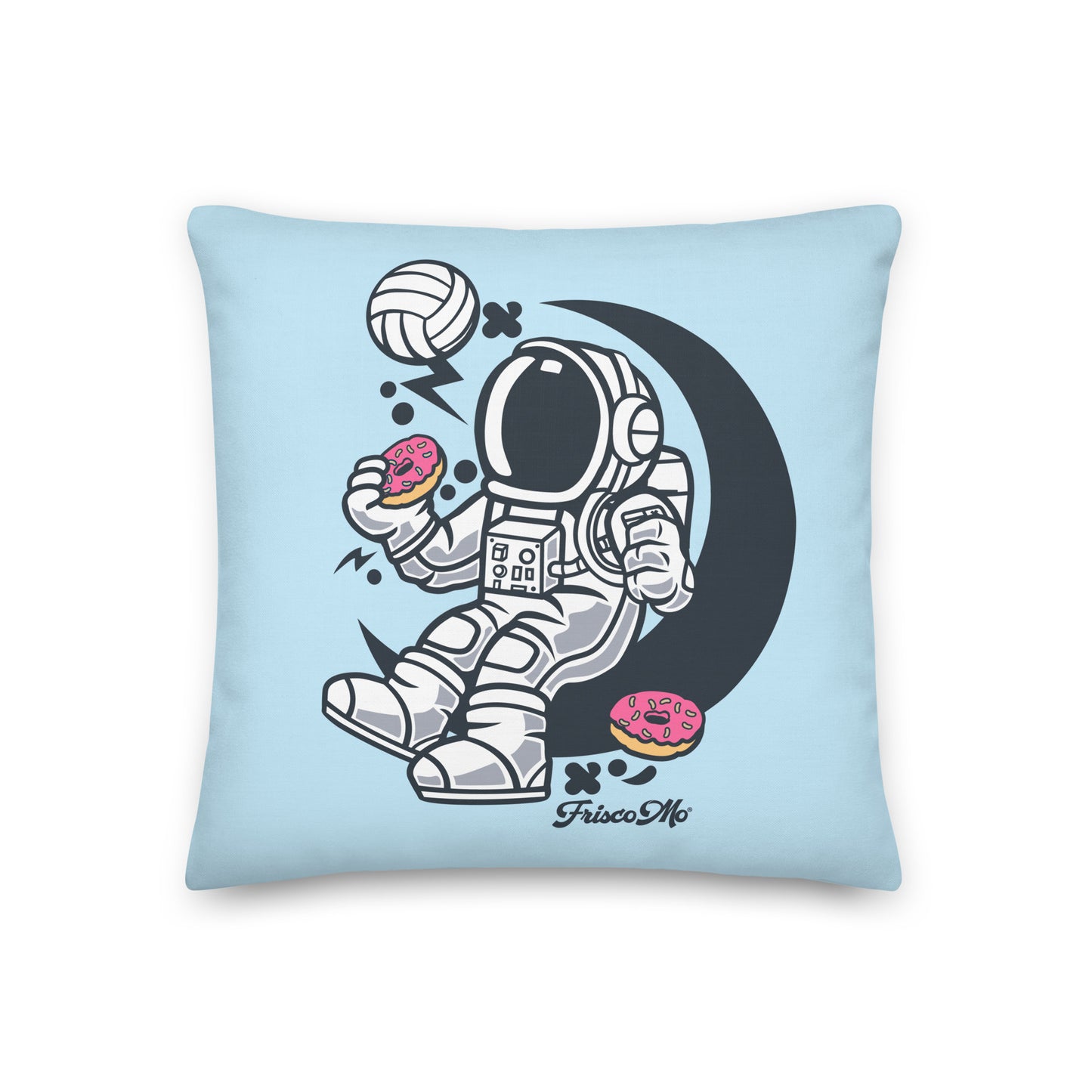 Donut Spaceman Pillow