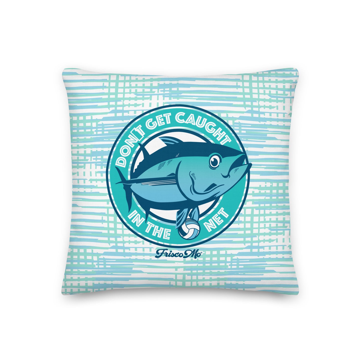 Don't Get Caught in the Net Pillow