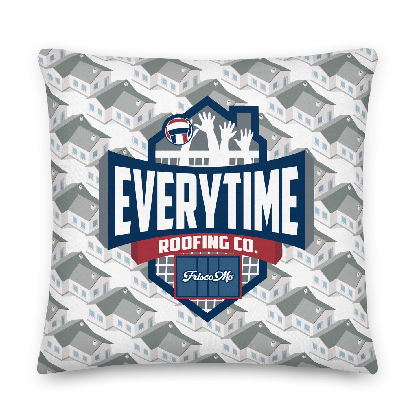 Everytime Roofing Company Pillow