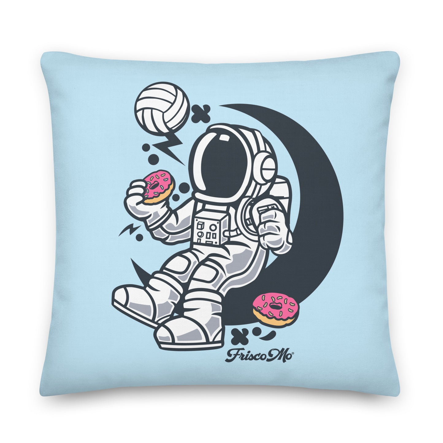 Donut Spaceman Pillow