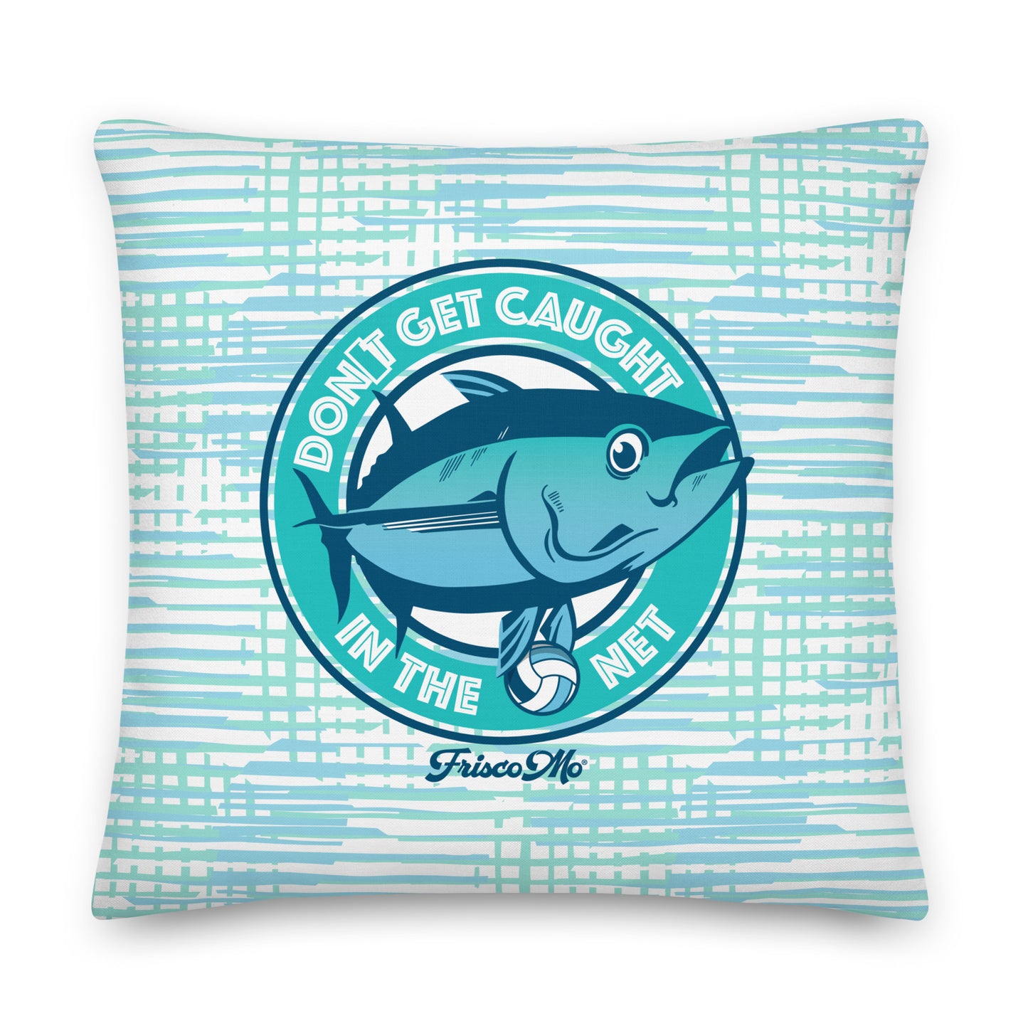 Don't Get Caught in the Net Pillow