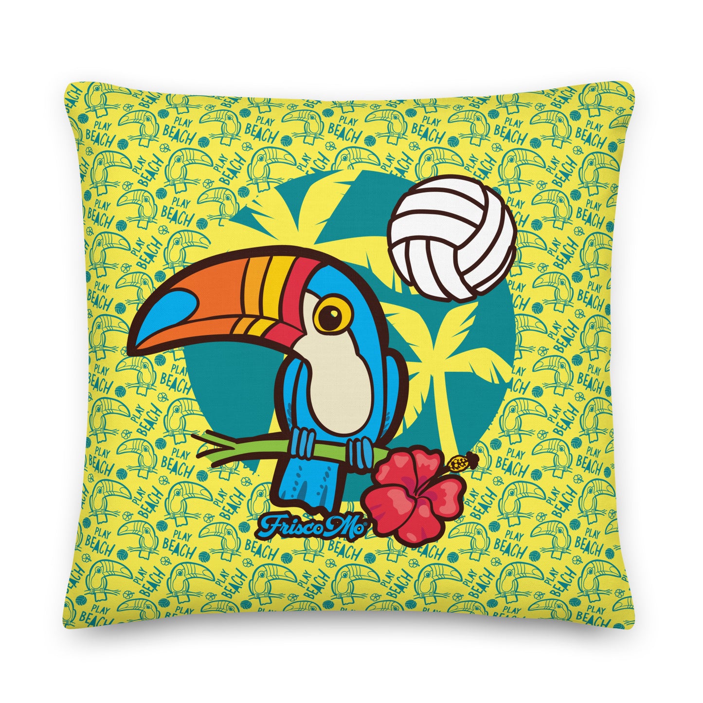 Toucan Play Beach Pillow