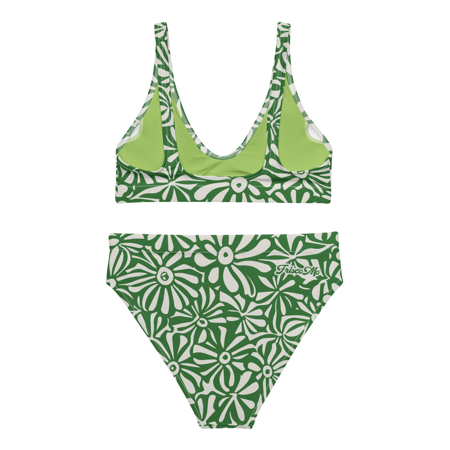 Green Daisy Bikini