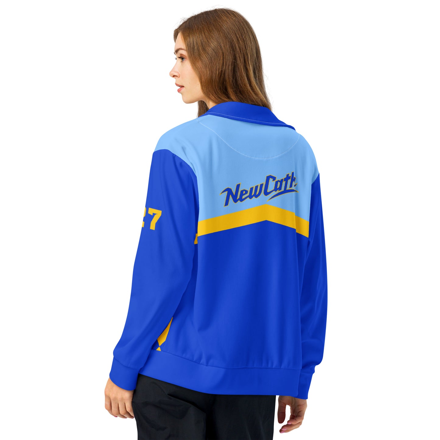 New Cath Volleyball Custom Warm Up Track Jacket