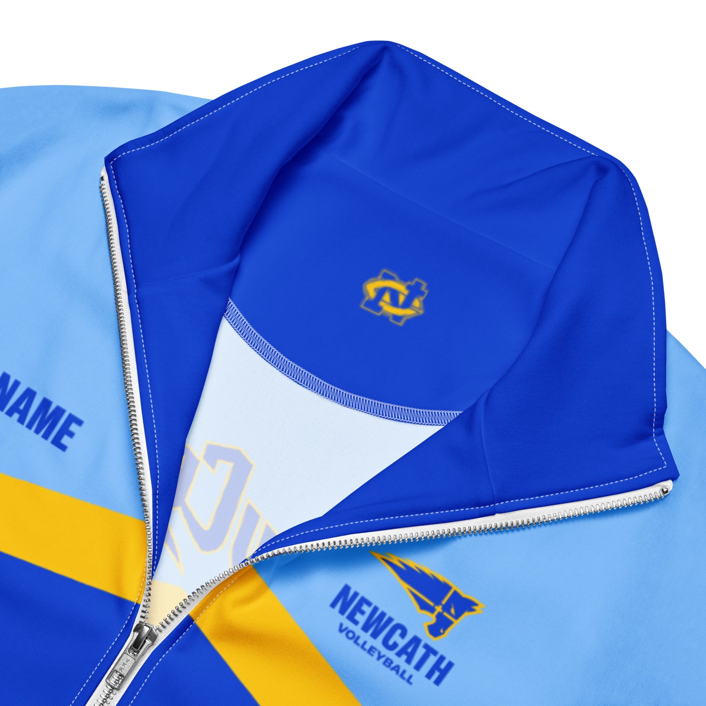 New Cath Volleyball Custom Warm Up Track Jacket