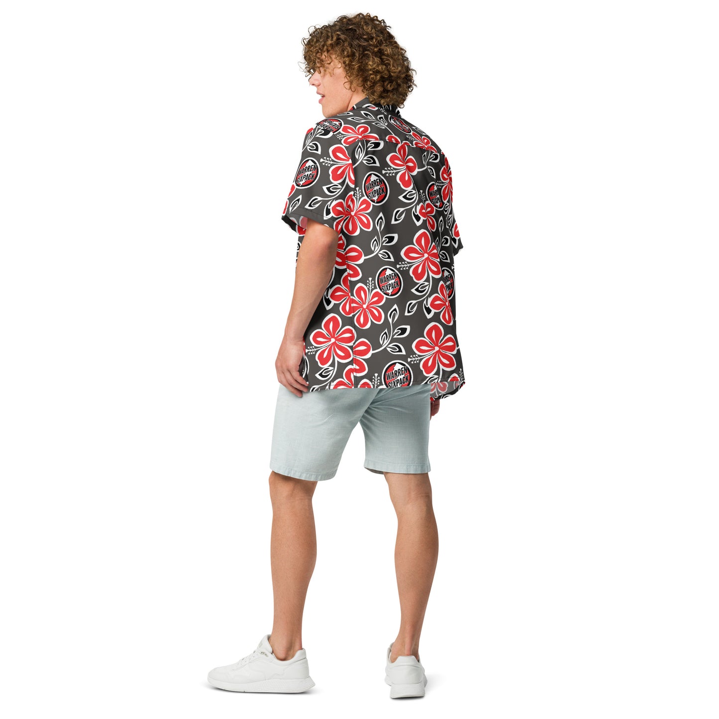 Warren Sixpack Magnum PI Aloha Shirt