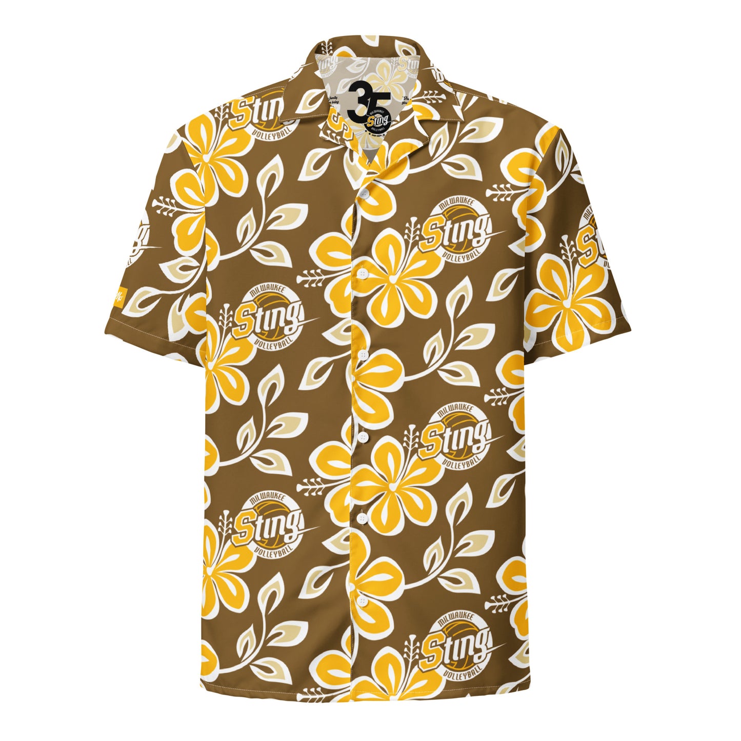 Sting Magnum PI Autumn Aloha Shirt