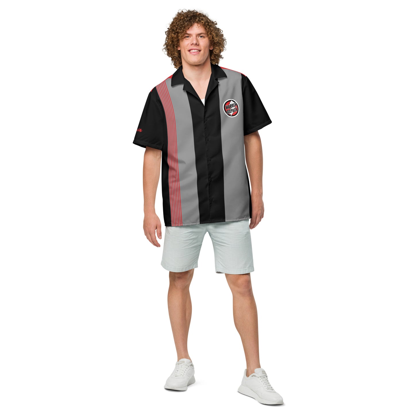 Warren Sixpack Bowling Shirt