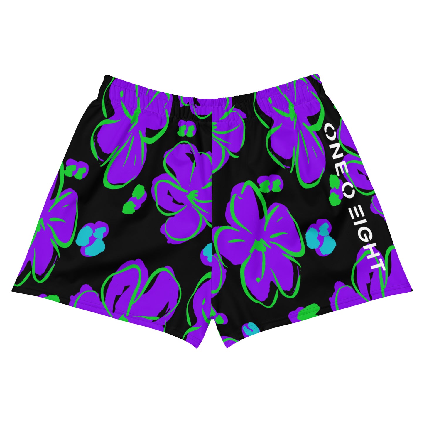 One O Eight Purple Plumeria Women's Volleys