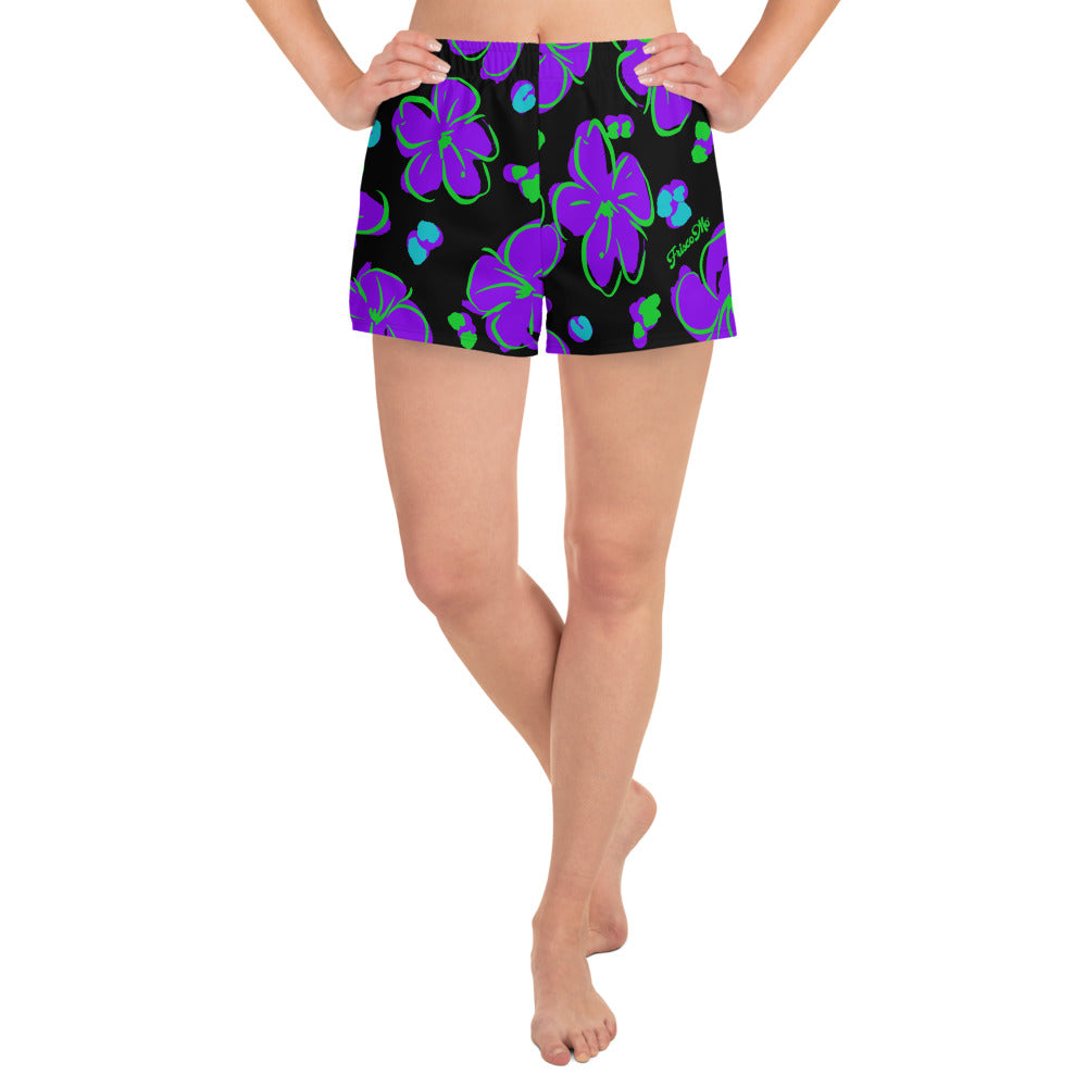 One O Eight Purple Plumeria Women's Volleys