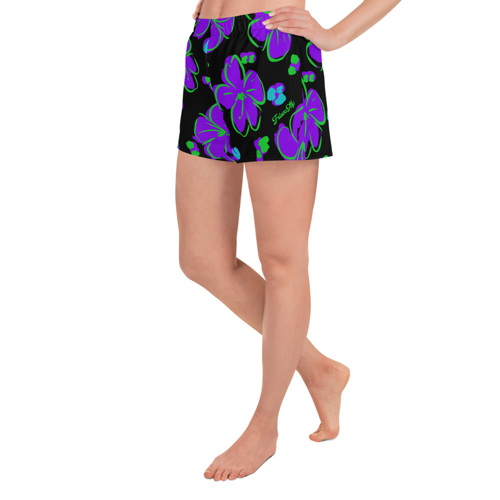 One O Eight Purple Plumeria Women's Volleys