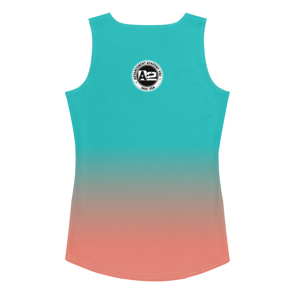 A2 Beach Ombre Women's Sport Tank