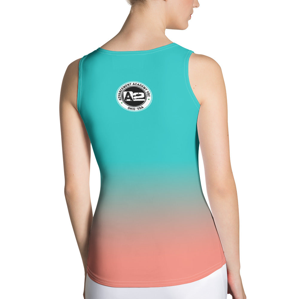 A2 Beach Ombre Women's Sport Tank