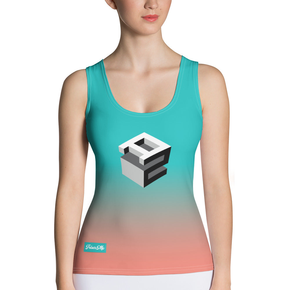 A2 Beach Ombre Women's Sport Tank