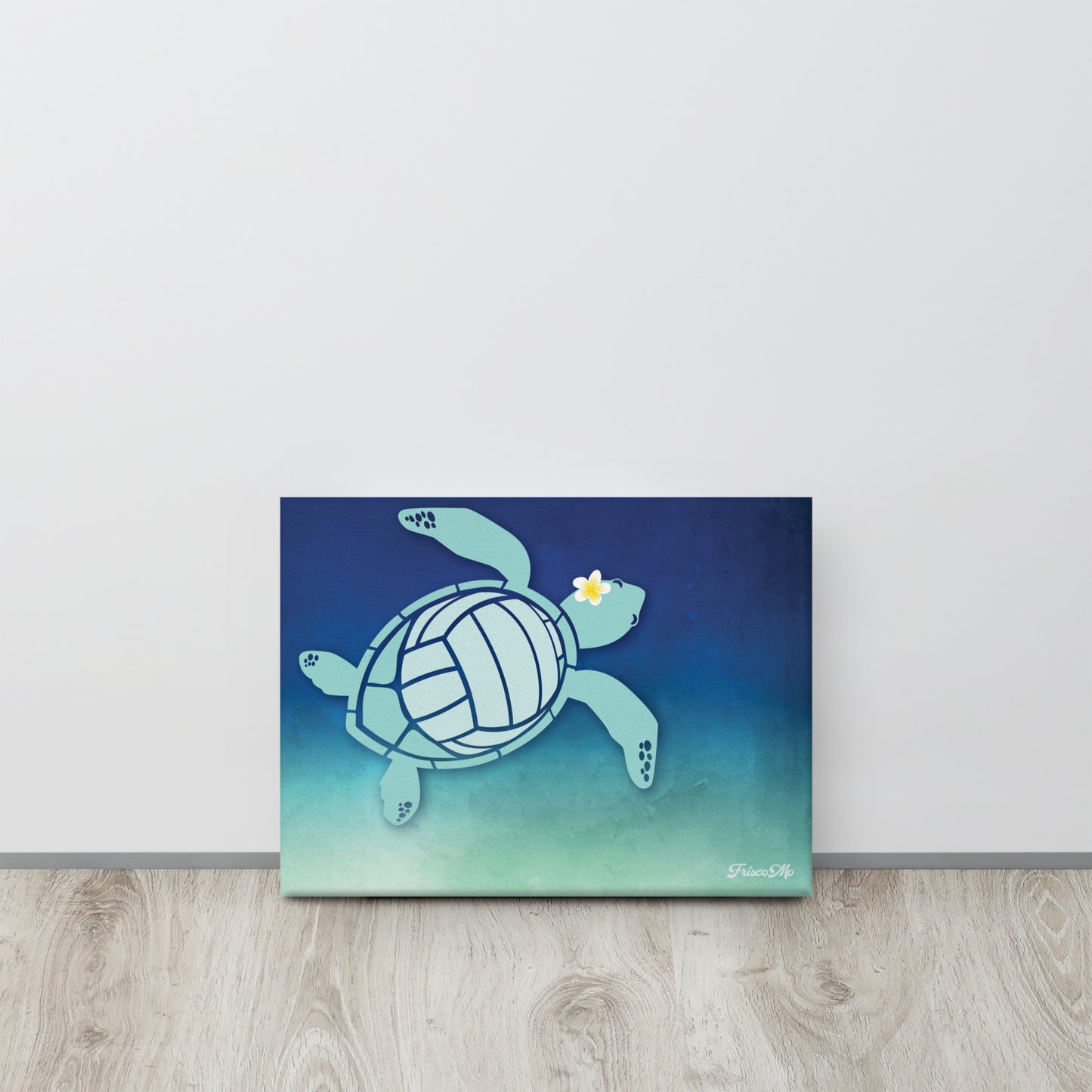 Volleyball Honu Canvas