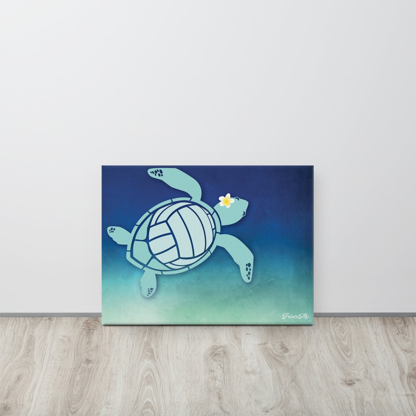 Volleyball Honu Canvas