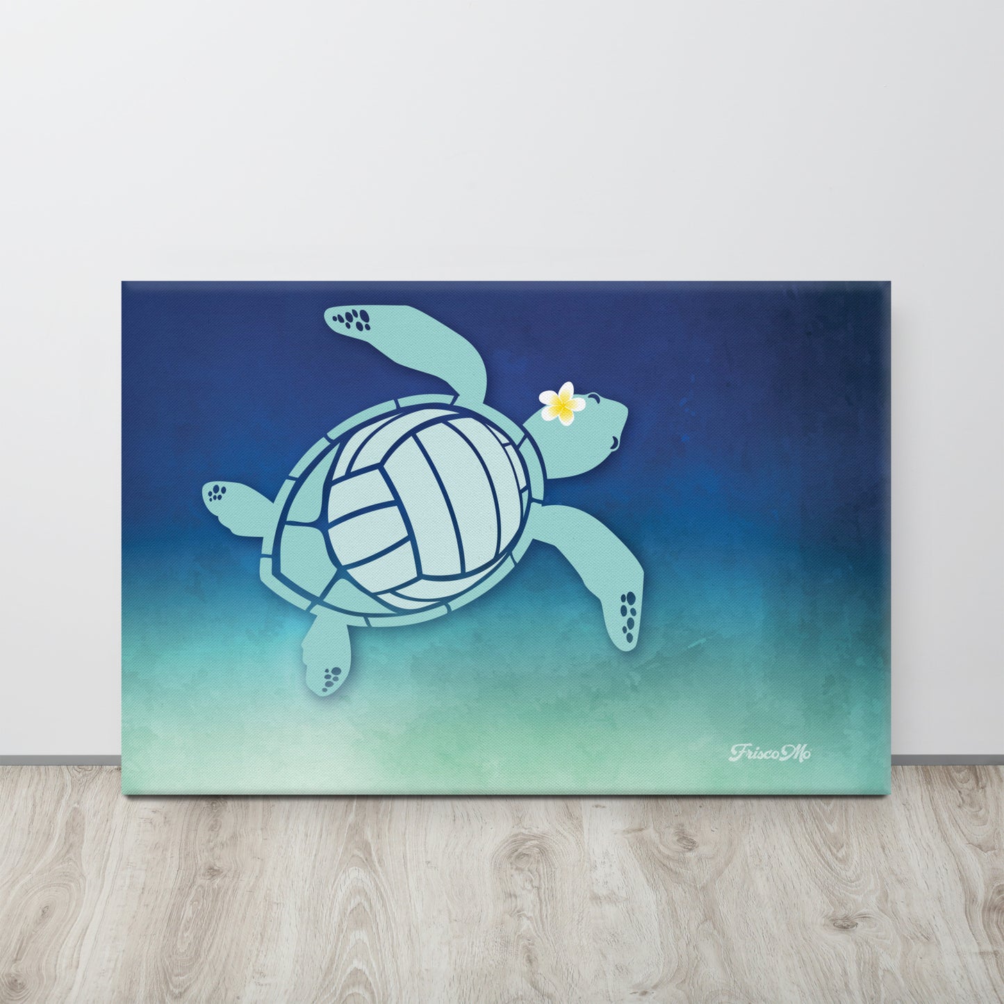 Volleyball Honu Canvas