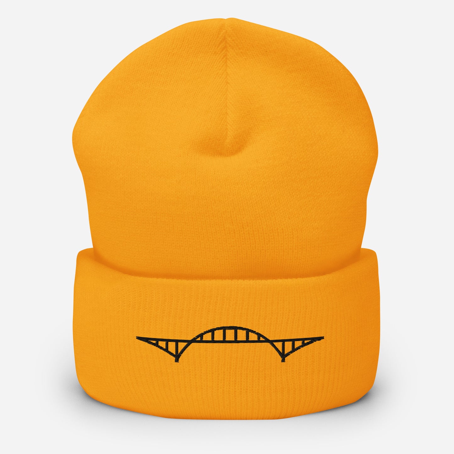 MKE Gold Hoan Embroidered Beanie