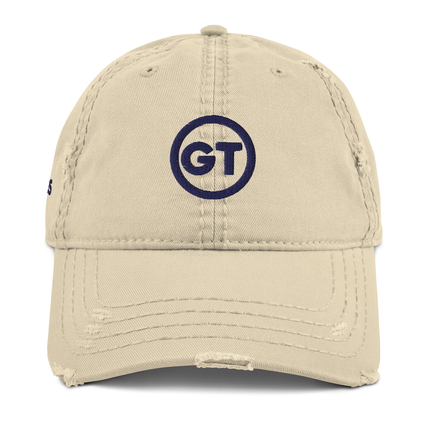 Good Times Icon Logo Distressed Cap
