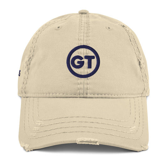 Good Times Icon Logo Distressed Cap
