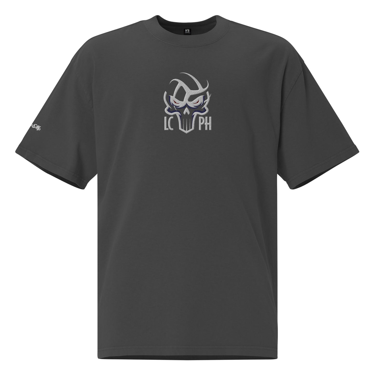 LCPH Oversized Embroidered Faded Tee