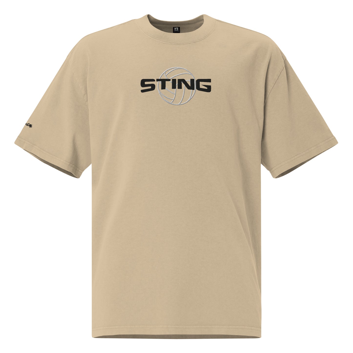 Sting Oversized Embroidered Tee