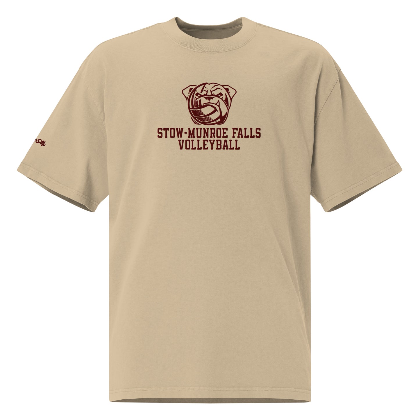 Stow-Munroe Falls VB Embroidered Oversized Tee